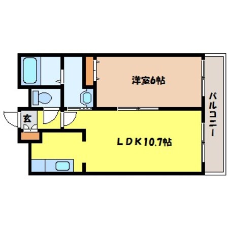 西１１丁目駅 徒歩13分 1階の物件間取画像